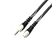 Aurum Cables 3.5mm Car Stereo Auxiliary Male to Female (Aux-in) Input Cable (Ideal for Car Aux in / Ipod, Ipod Touch / Iphone 3g + 3gs / Mp3, Ipad Sansa) 6ft 2m Braided 6FT