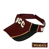 NCAA VISOR HAT CAP BETHUNE-COOKMAN WILDCATS MAROON NEW