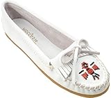 Minnetonka Women's Thunderbird II Smooth Moccasins