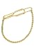 14k Gold Tie Clip with Solid 14k Gold Chain