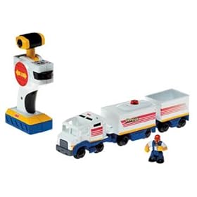 Fisher-Price GeoTrax Rail and Road System: Hauler and Big Rob by Fisher-Price