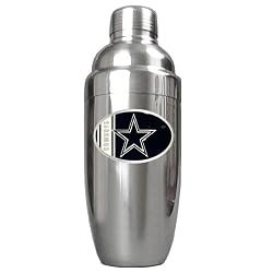 Dallas Cowboys STAINLESS STEEL COCTAIL SHAKER NFL Football
