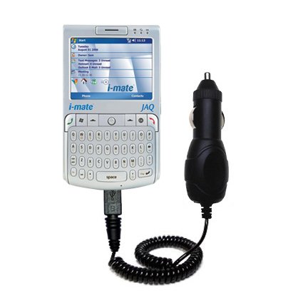 Rapid Car / Auto Charger for the i-Mate JAQ4 - Gomadic Brand w/ TipExchange Technology