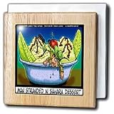 Saraha Dessert - 6 Inch Tile Napkin Holder