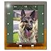 Dogs German Shepherd - German Shepherd Portrait - Desk Clocks
