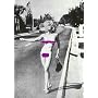 Madonna Poster ~ Hitchhiking Nude ~ Warehouse Find! Mistaken for Marilyn Monroe ~ Exclusive U.K. Import ~ 24x33"