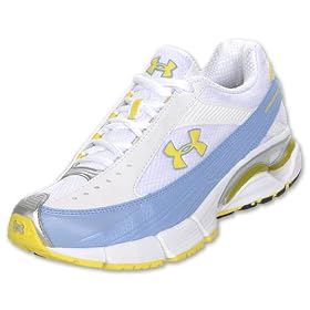 Buy UNDER ARMOUR Whipray II Ladies Running Shoe, White Belt Blue Canary by Under Armour