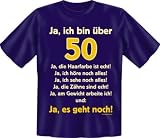 Zoom Produkt-Bild: Fun T Shirt " Ja, es geht mit 50 !!! " Gr&ouml;&szlig;en S - XXL