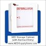 Welch Allyn Compact Wall Cabinet with Visual Alert and Audible Alarm for AED Model 10