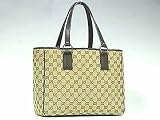 (グッチ)GUCCI GGキャンバス オープントート ベージュ 113017 203419 並行輸入品 GUCCI 中古
