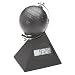 Special Flyer Merchandise GLOBE AM/FM Radio Desk Clock and Reading Lamp, Matte Ebony Finish