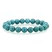JEWELRIESHOP Unisex Synthetic Stones Healing Power Crystal Elastic Stretch 10mm Beaded Bracelet