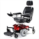 Catalina Power Wheelchair Color: Blue, Size: 20"