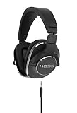 Koss Pro4S Full Size Studio Headphones, Black with Silver Trim