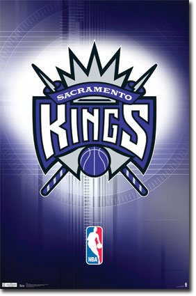 Sacramento Kings Logo NBA 22"x34" Art Print Poster