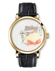 SPRAWL Aanalog Fashion Series Gold Ladies Watches of Genuine Black Leather Strap,Unique Wrist Watch for Women Girls Designed with Envelope and letters