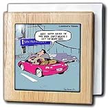 San Francisco Great Place To Leave Heart - 6 Inch Tile Napkin Holder