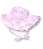 Flap Happy Pink Gingham Floppy Sun Hat, Hats, Baby girl, Large