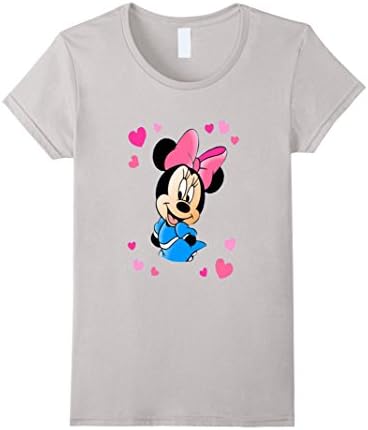 Women's Minnie Mouse T-Shirt Women Men Large Silver
