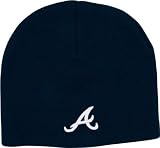 Atlanta Braves Knit Beanie with Raised Logo