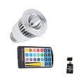 Remote Control 16 color LED Light Bulb E27 Energy Saving 5W Plus AGPtek USB 2.0 All-in-one Card Reader