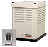 5837 Generac Core Power 7kW Automatic Standby Generator W/8-Circuit Transfer Switch(CAN'T SHIP TO CA) (BACKORDERED untill Feb 20 2012)
