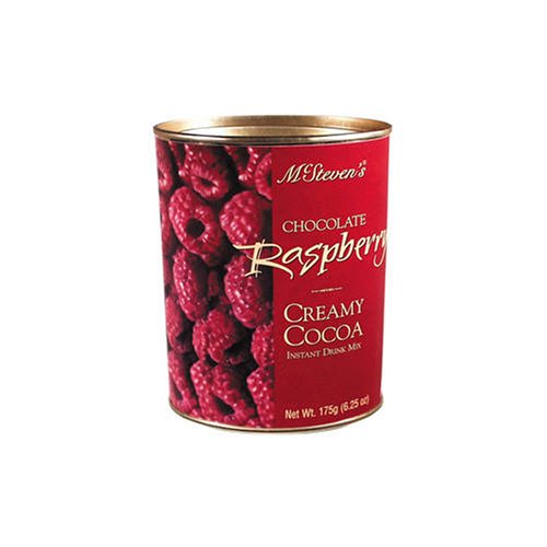 Creamy Cocoa Raspberry Chocolate, 6 Oz Tin by McStevens