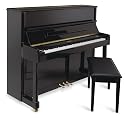 Suzuki M-84 48-Inch Professional Acoustic Upright Piano,Black