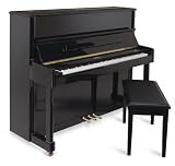 Suzuki M-84 48-Inch Professional Acoustic Upright Piano,Black