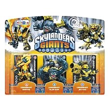 Skylanders Giants - Triple Pack Exclusive Legendary Jet-Vac / Legendary Slam Bam / Legendary Ignitor