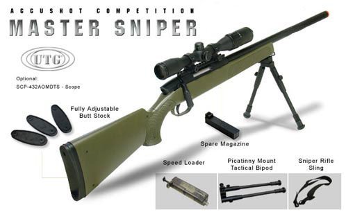 UTG Master Sniper Green