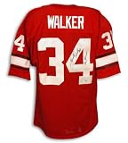 Autographed Herschel Walker University Georgia Throwback Jersey Heisman 82 Inscription