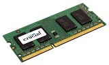 Crucial 1GB DDR2-667, PC2-5300, 200-pin SODIMM CL=5 Unbuffered NON-ECC Laptop Memory - CT12864AC667