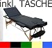 ML04 Massageliege schwarz
