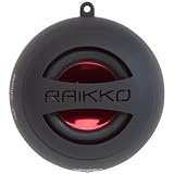 RAIKKO XS plus Vacuum Speaker, Mini aktiv Lautsprecher (schwarz, 3,5mm Klinkenstecker)von "RAIKKO"