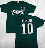 Desean Jackson Philadelphia Eagles Game Gear Jersey Name And Number Green Youth T-Shirt