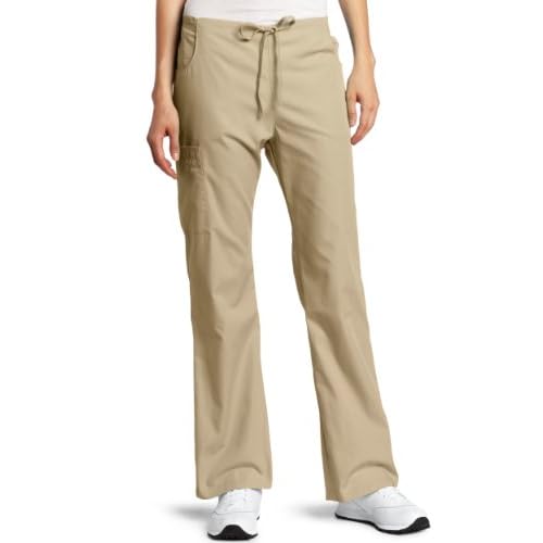 Khaki Cargo Pants For Plus Size Women