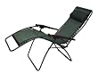 Zero Gravity Padded Reclining Patio / Lounge Chair - GREEN