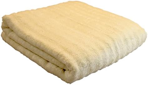 Cottage Lane Premium Spa Style Organic Bamboo Towel; Build a Set &amp; Save!! (Bath Towel, Ivory)