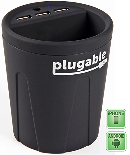 Plugable 3-port 36w usb smart charger for car and truck…