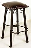 Western Iron Counter Stool