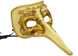 Mask Mardi Gras Casanova Ornate Long Noses Party Mask