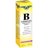 Spring Valley - Vitamin B-Complex Sublingual Liquid, 2 Ounce With a burst of B-12
