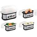 Decent Traders....Princess 262008 Classic Electric Egg Cooker Boiler & Mini Steamer New