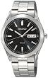 Seiko Men's SNE039 Solar Black Dial Watch