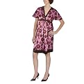 Cocoon Maternity Floral Empire Dress - Purple