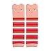 Fly-love® 6pairs Combed Cotton Cartoon Bear Infant Toddler Leg Sleeve Warmers Socks Protector Warmer For Baby Knee Pads