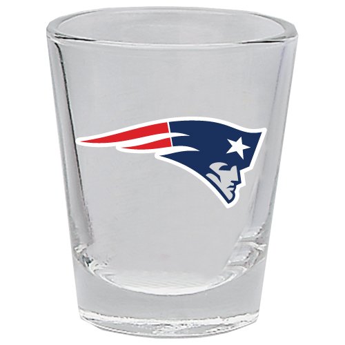 Hunter 1101-10-4332 Shot Glass, 2 oz. New England Patriots