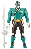 Power Rangers Samurai 16cm Switch Morphin Figure - Green Ranger