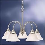 Telford 5 Light Brushed Nickel Chandelier by Kichler